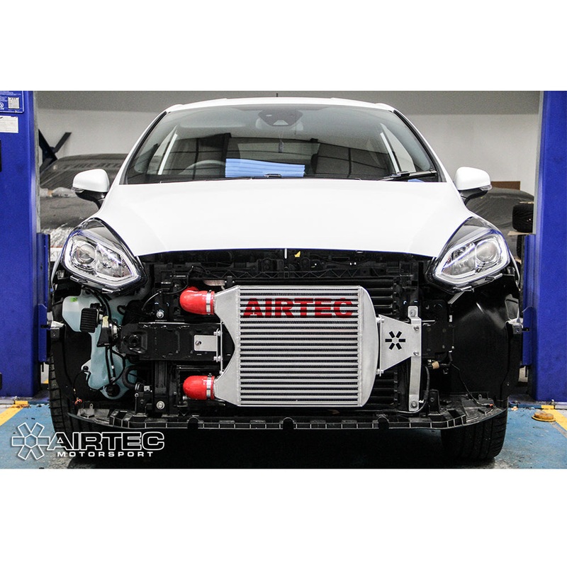 AIRTEC Motorsport front mount intercooler for Fiesta MK8 1.0 ST-Line Pro-Series Black Black