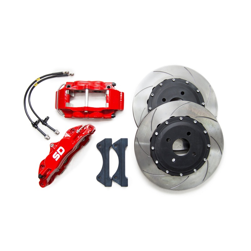 Fiesta Mk7/7.5 SD Performance 4 Pot brake kit No Wheel Spacers No pads