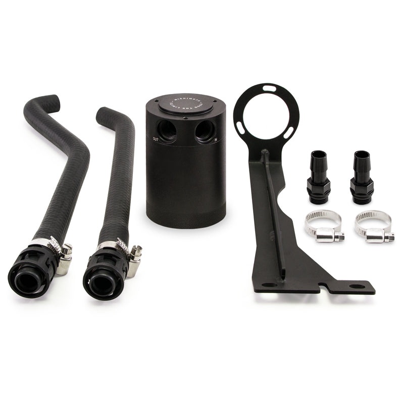 Ford Fiesta ST 180 Baffled Oil Catch Can, PCV Side, 2013+ Black