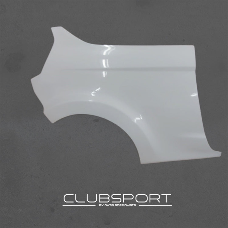Lightweight Composite Rear Quarter Panels (PAIR) for Fiesta Mk7.5 incl. ST180 NO THANK YOU – WITHOUT rear extension pieces