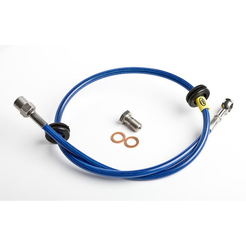 MK2 Focus RS Hel braided brake lines Transparent Full set