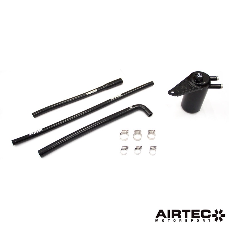 AIRTEC Motorsport Oil Catch Can kit for Hyundai I30N Satin Black