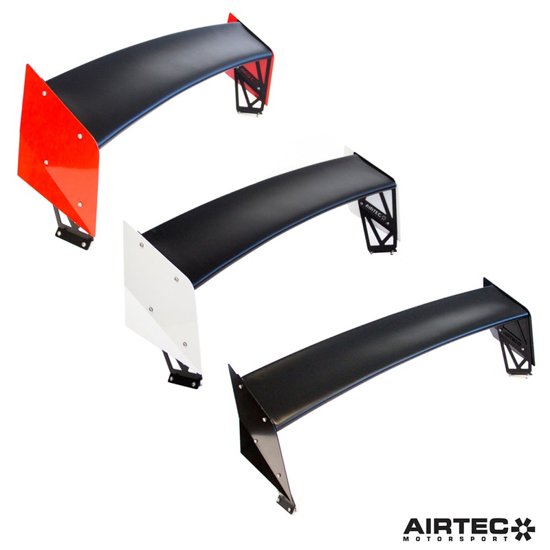 AIRTEC Motorsport Rear Wing for Fiesta Mk7 incl. ST180/200 Black Black gel coat