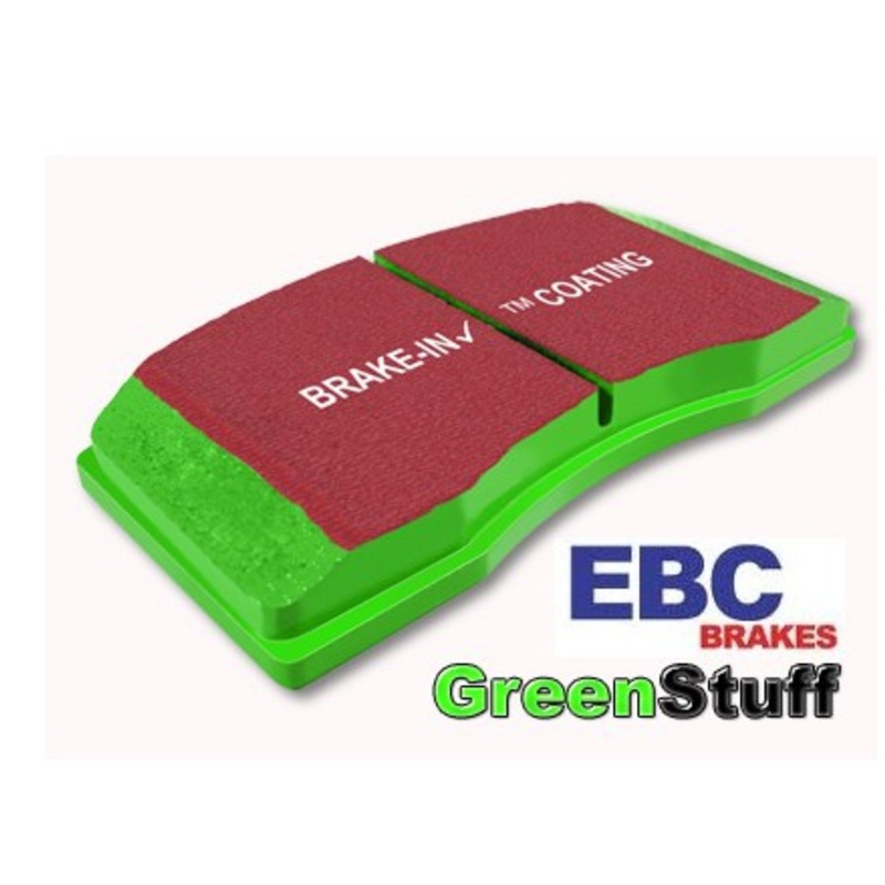Fiesta ST Mk8 EBC Greenstuff 2000 Series Sport Brake Pad Rear Set