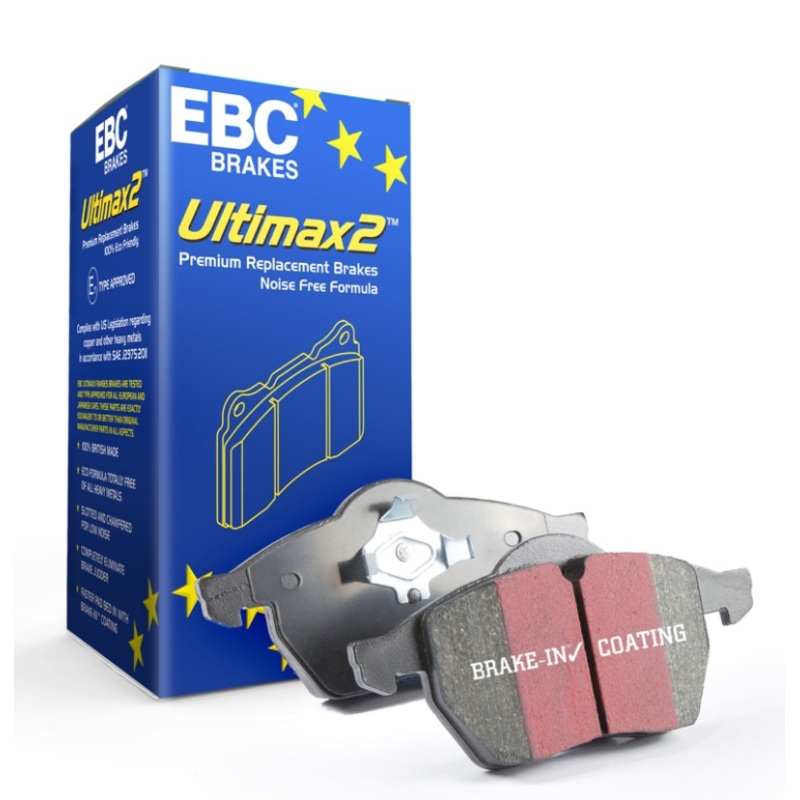 Fiesta ST Mk8 EBC Ultimax OE Replacement Brake Pad Rear Set