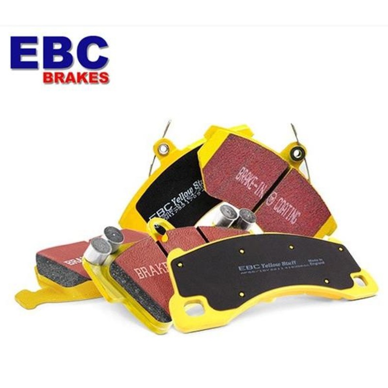 Fiesta ST Mk8 EBC Yellowstuff 4000 Series Street and Track Brake Pad Rear Set