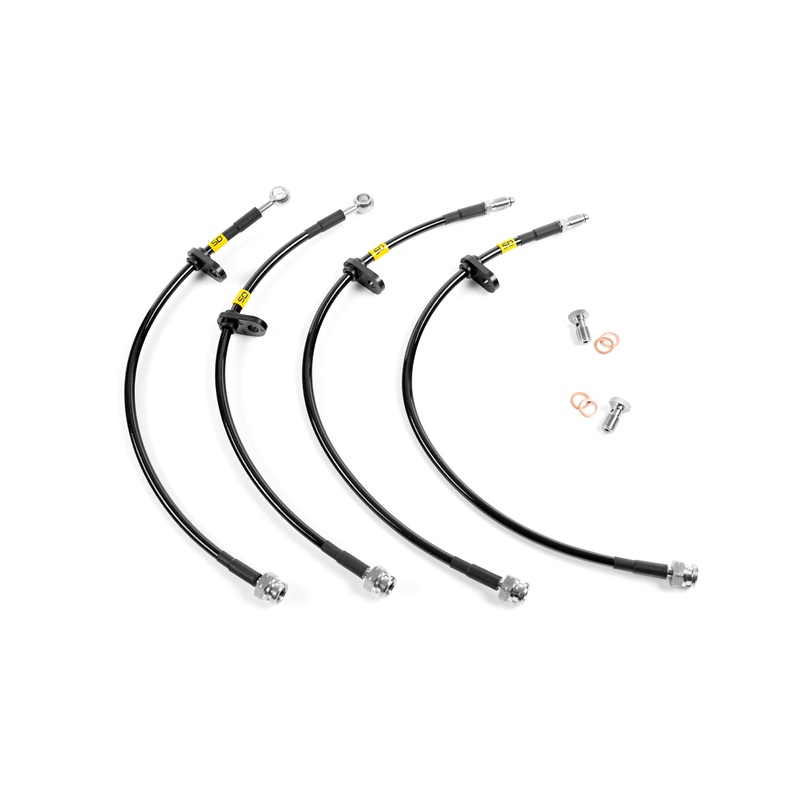 MK7 Fiesta ST braided brake lines Full set