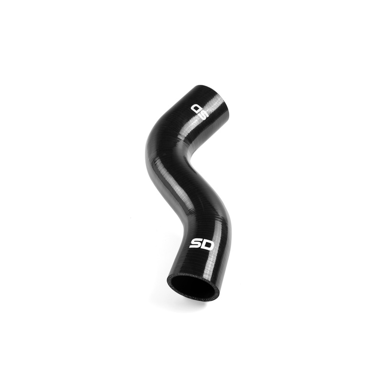 Fiesta MK7 ST 180 Eco-Boost Hot-side connector “S” hose Black