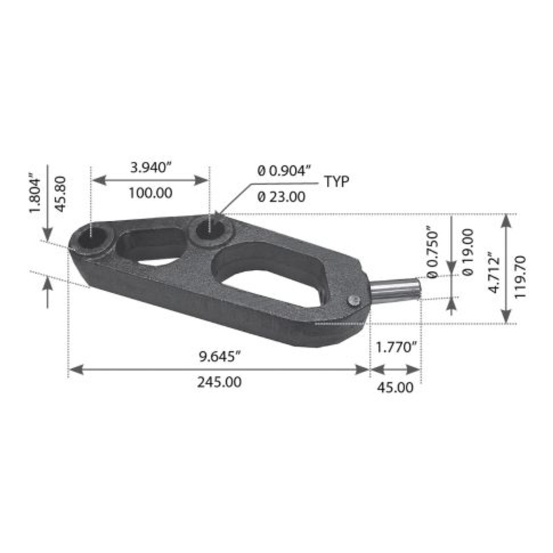 8169852 Shock Mount Bracket