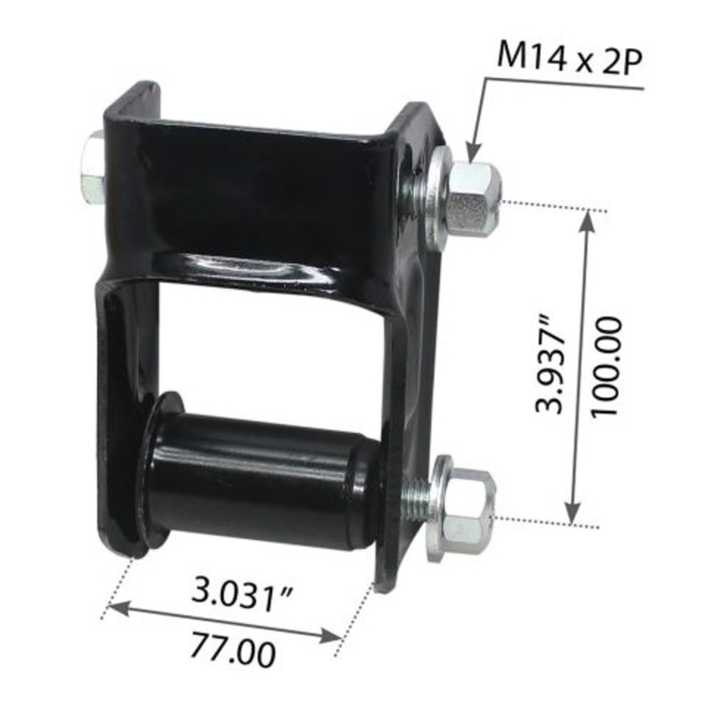 14045081 Leaf Spring Shackle