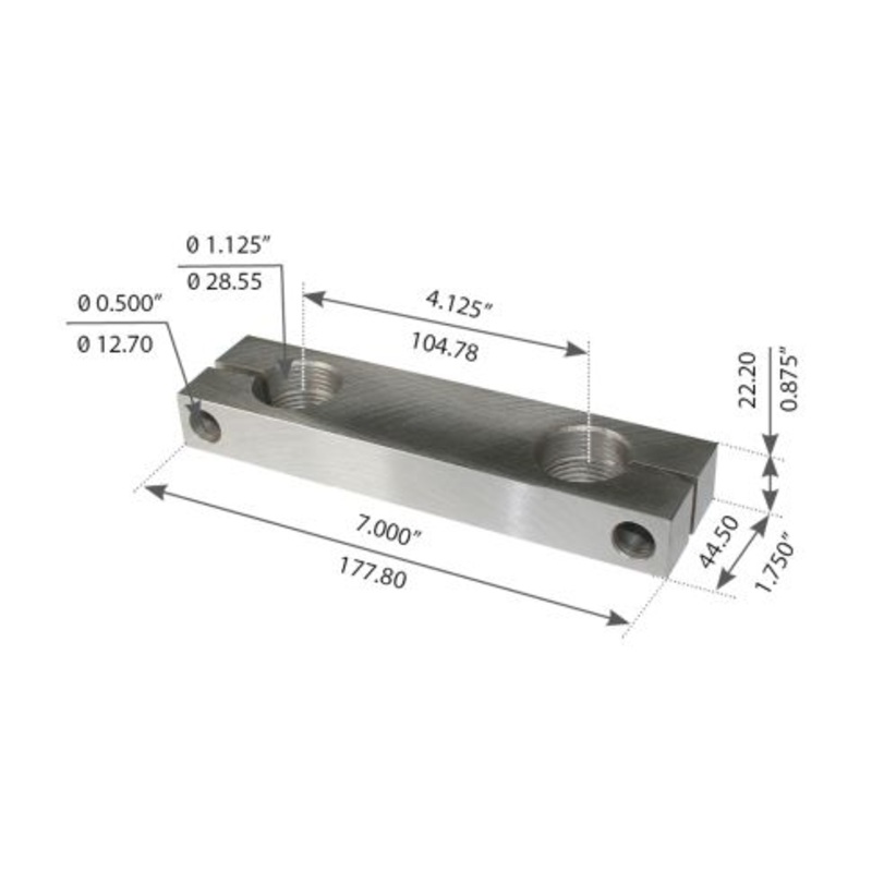 27130445 Leaf Spring Shackle Side Bar