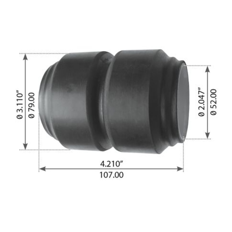 35033001 Suspension Equalizer Beam Center Bushing