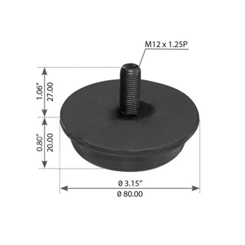 EX-110013 Leaf Spring Bumper