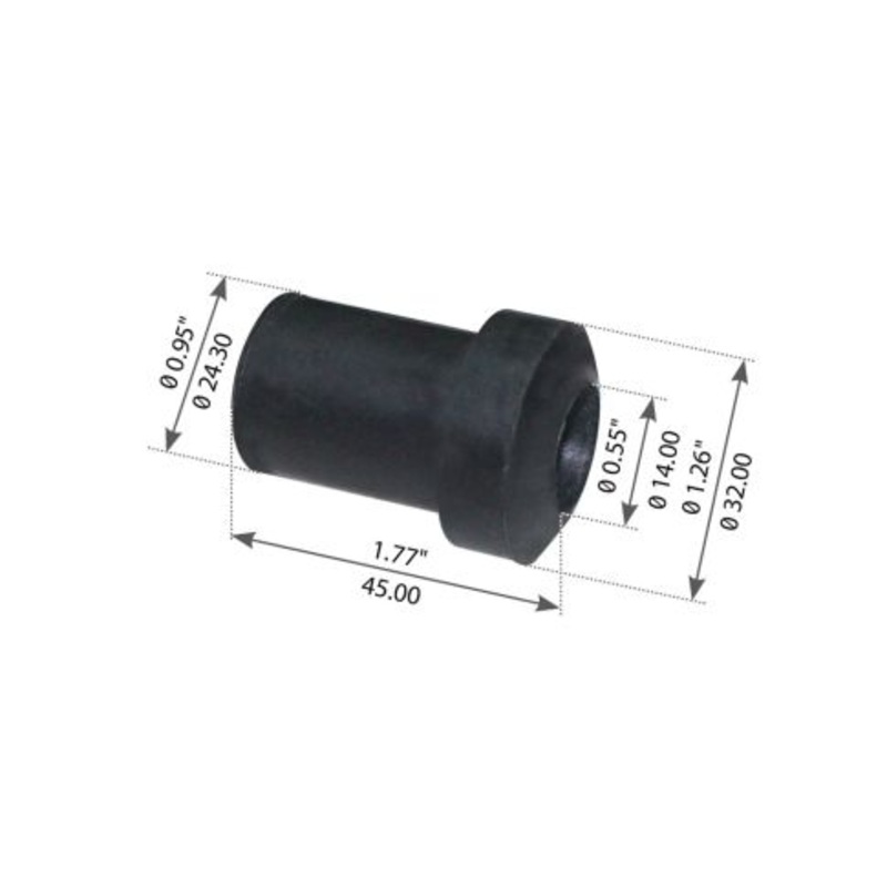 722.080.2 Leaf Spring Shackle Bushing