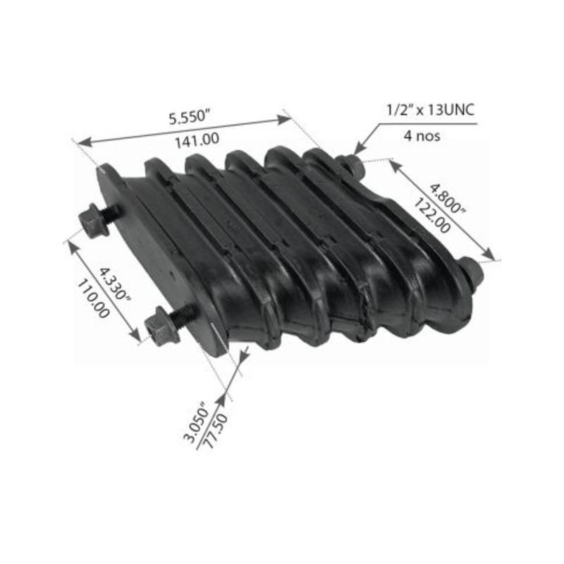 59257000 Leaf Spring Bumper