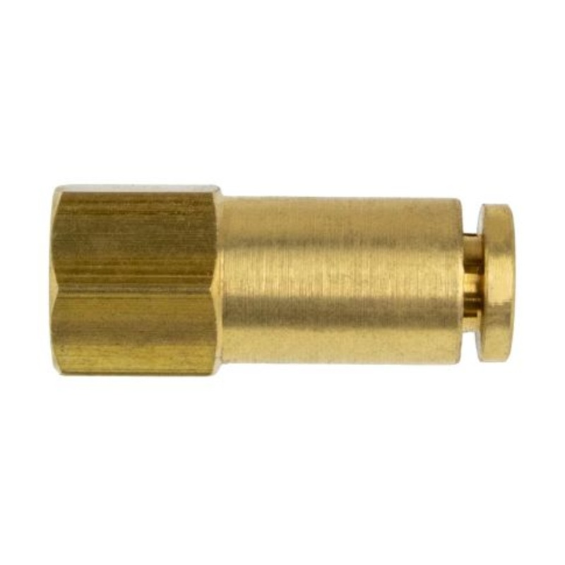 1866X4 BRASS PLC FEMALE CONNECTOR