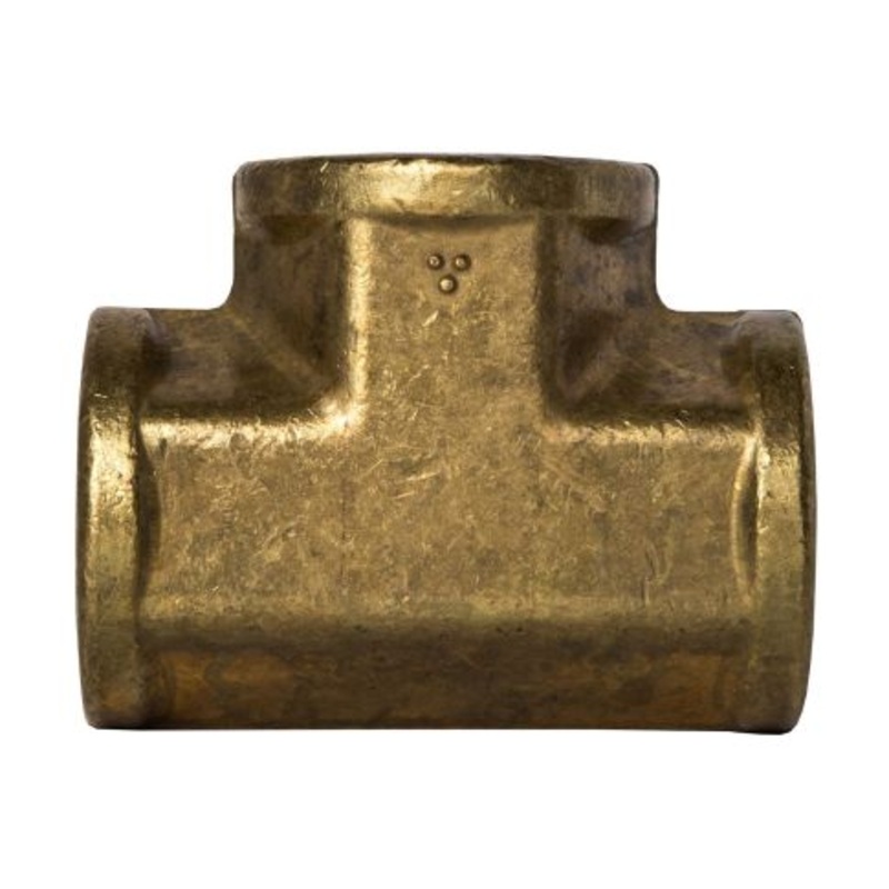 16004 BRASS FEMALE PIPE TEE 1/2