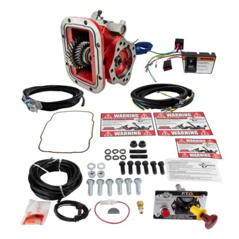 489QFLZX-D3XK 8-Bolt Direct Mount PTO with Air Shift