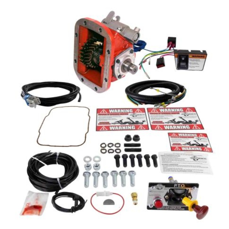 489QRLZX-D3XD 8-Bolt Direct Mount PTO with Air Shift