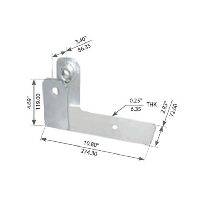 A681-320-24-35 Shock Mount Bracket