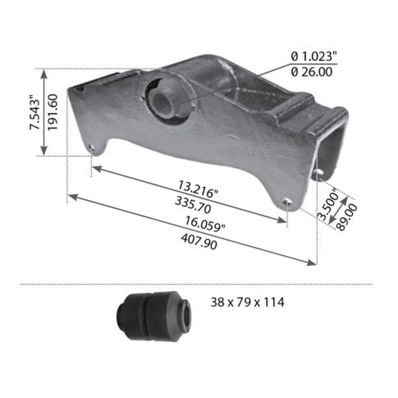 R3016494 Suspension Equalizer Beam