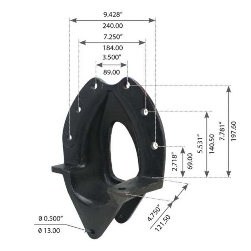 422485C1 Leaf Spring Hanger