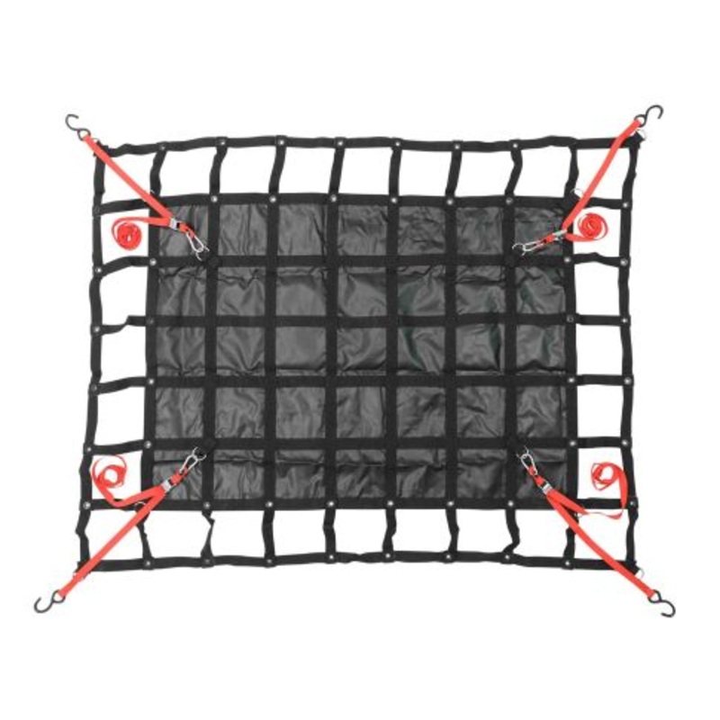SEF1018U CARGO NET W/RTCHT 4.75’X8′