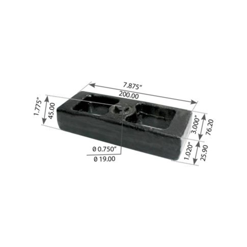R303741 Leaf Spring Spacer