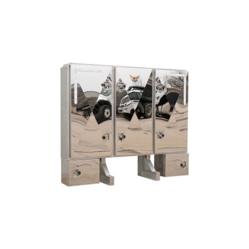 MDW-BC02-0003 CAB RACK 84H-80W-14D 5DR