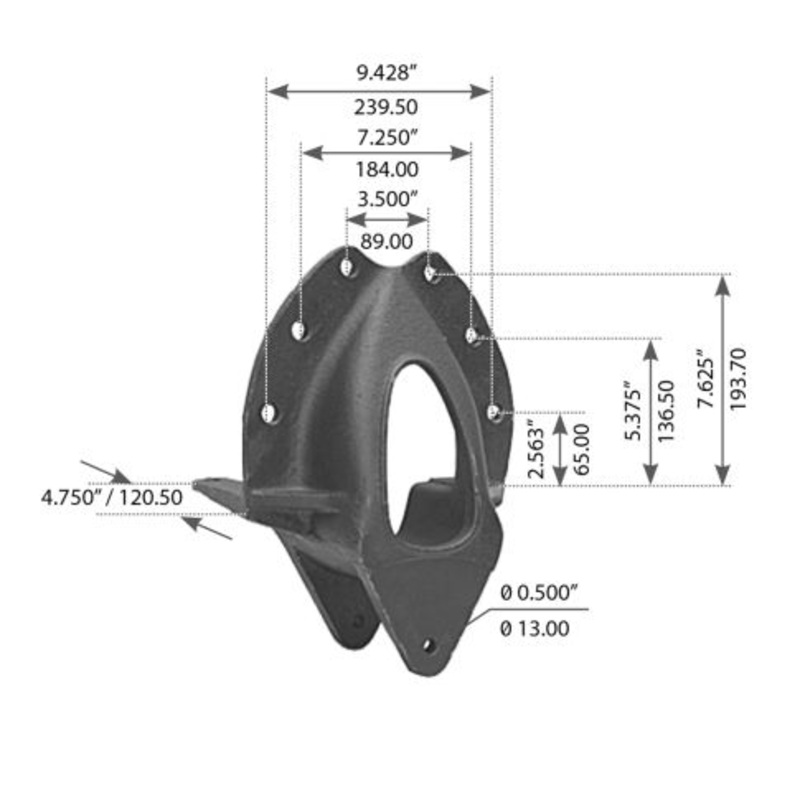 422483C1 Leaf Spring Hanger