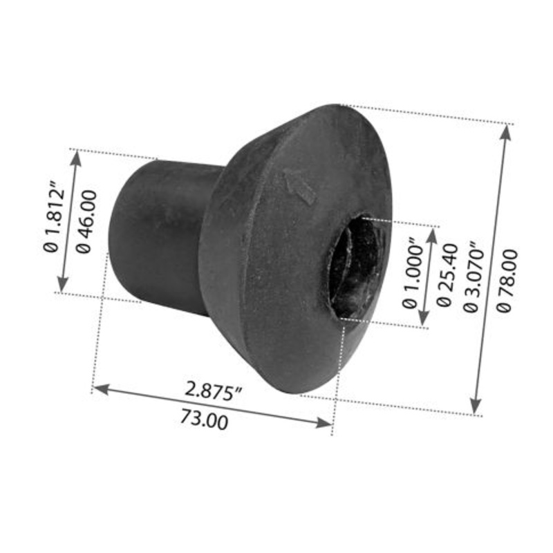 D0HZ5781C Suspension Thrust Arm Bushing