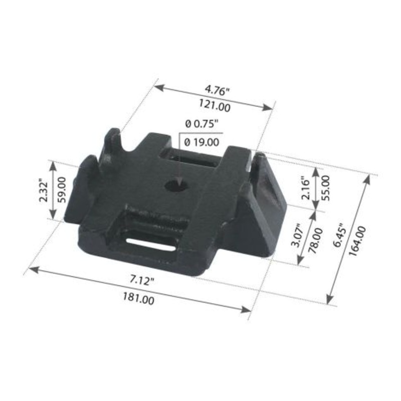 16-14294-000 Beam Axle Seat