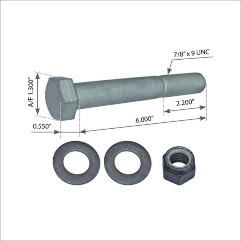 TDAKIT11107 TORQUE ROD BOLT KIT