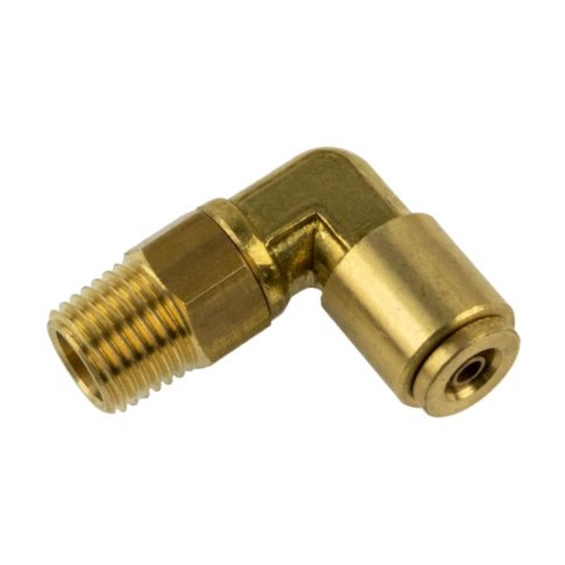 169PMT44 BRASS PLC MALE SWL ELBOW 1/4″