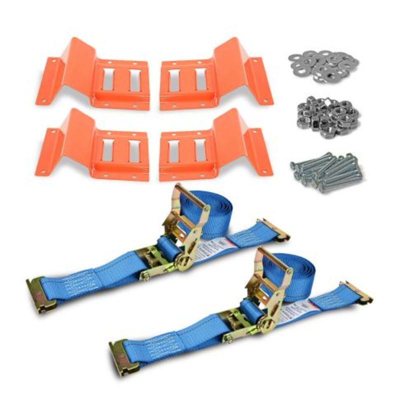 ETWCSK E-TRACK WHEEL CHOCK/STRAP KIT