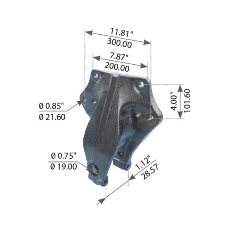 16-12571-000 AIR RIDE BRACKET