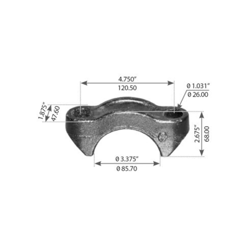350325000 Leaf Spring Brace