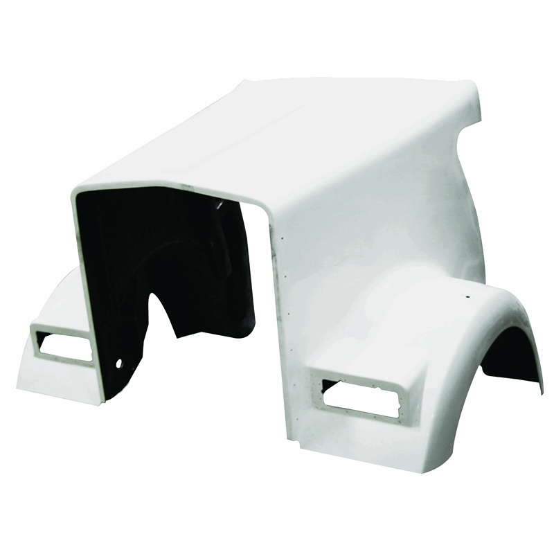 L29-010002 Hood, Kenworth W900 & W900L Models, Aerocab, Metton Replacement, 66″, 127″ BBC, Curved Windshield – AFTERMARKET