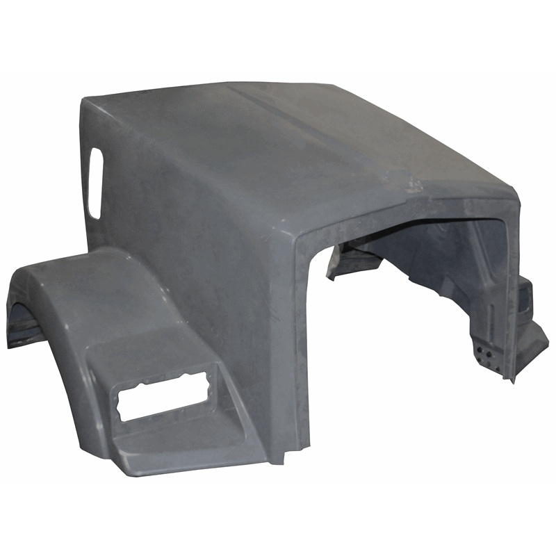 L29-11771210000SPL Hood, Kenworth T800 Models, Metton Replacement, 61.5″, Curved Windshield – AFTERMARKET