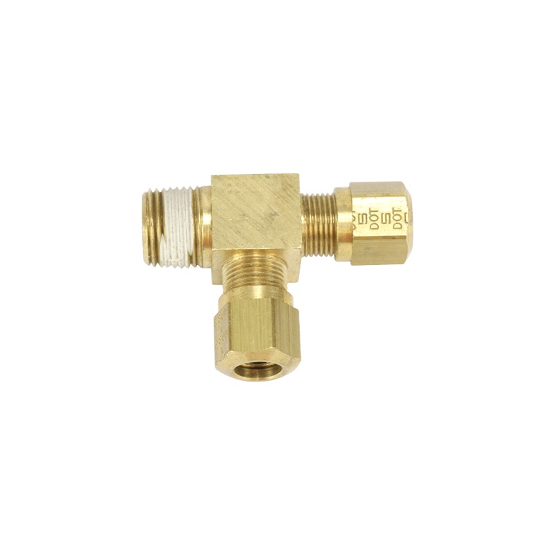 1471-8-8 Male Run Tee Brass Compression Fitting – AFTERMARKET