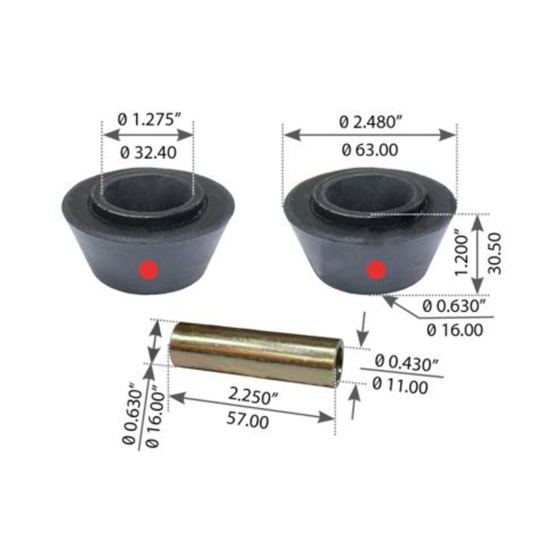 20QL302P1 Engine Mount Bushing