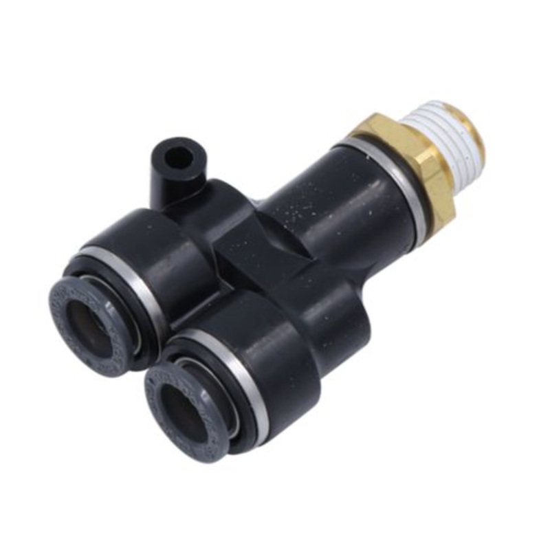 C1108-6-4 Air Brake Air Line Thread Branch Tee