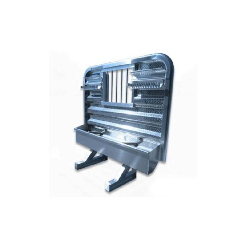 MDW-BC02-0005 CAB RACK 68X80 W/ CH,TR,BW