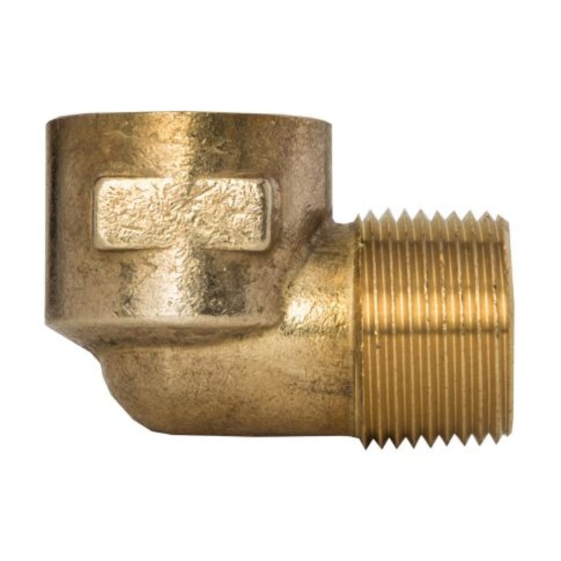 3400-12 BRASS 90 STREET PIPE LBO 3/4