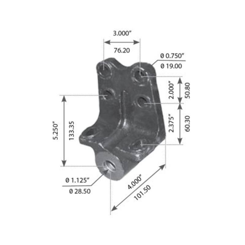 37102-3836 Leaf Spring Hanger