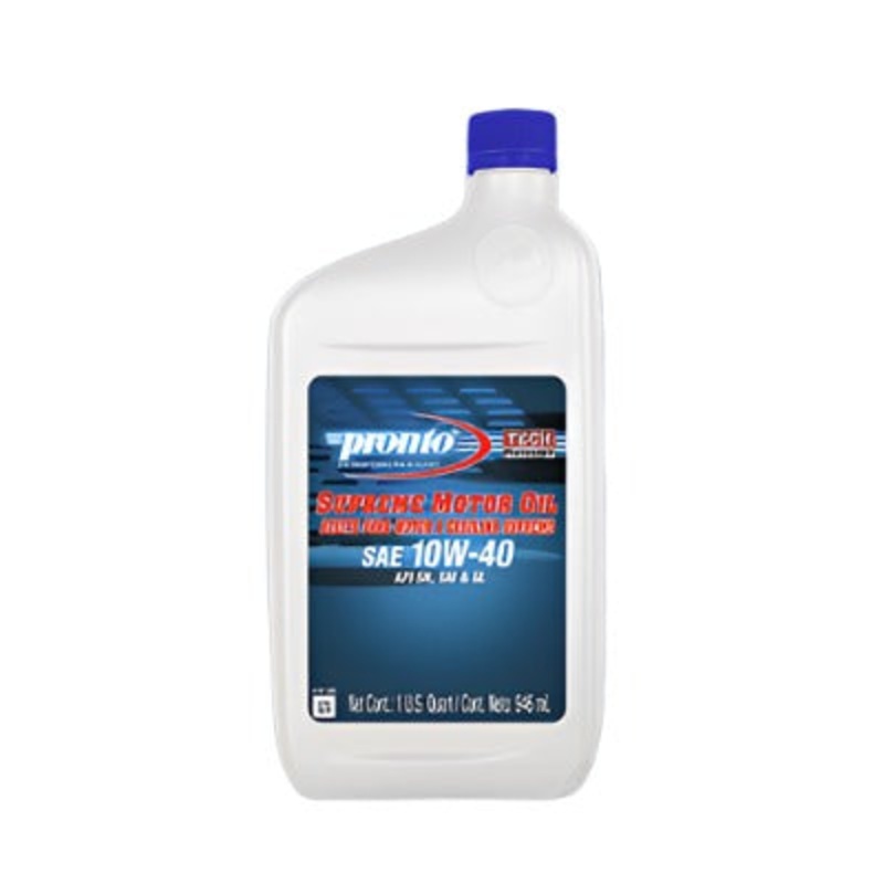 10W-40 Engine Oil; Pronto