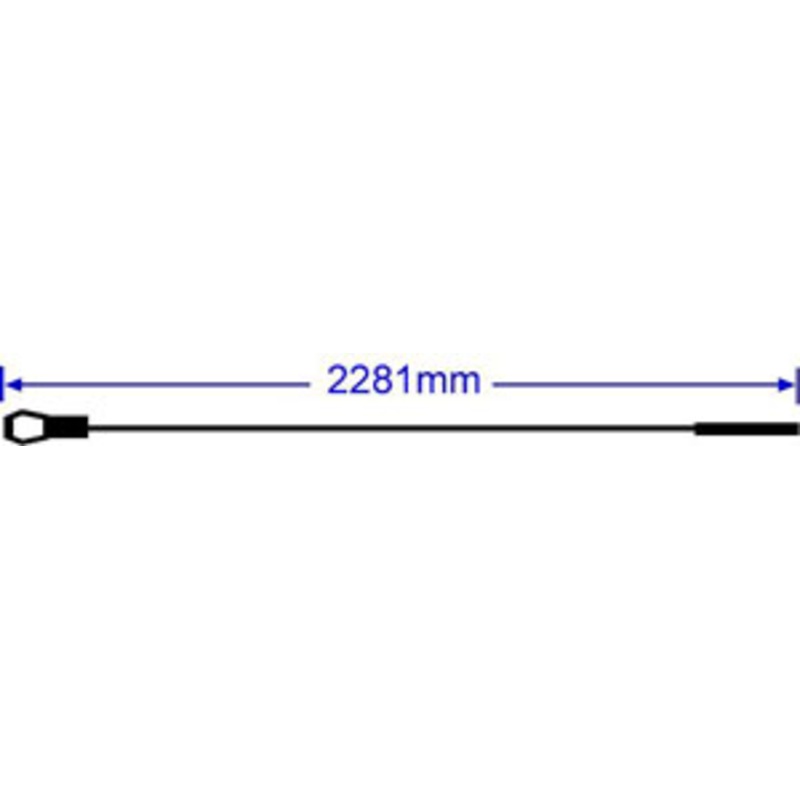 Clutch Cable, 72-74 I; Cofle