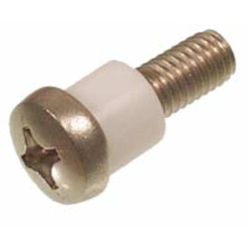 HEADLIGHT MOUNT SCREW, with spacer, -66 Bug, -67 Bus