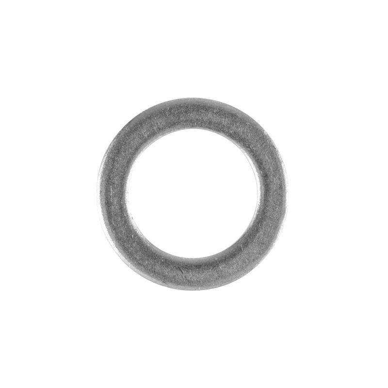Oil Drain Plug Gasket, Aluminum; M14