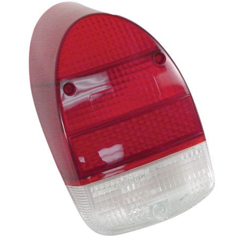 Red/White Tail Light Lens, Left/Right, Beetle I
